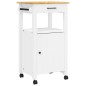 vidaXL Carrito de cocina MONZA madera maciza de pino 48x40x90 cm vidaXL Carrito de cocina MONZA madera maciza de pino 48x40x90 cm