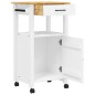vidaXL Carrito de cocina MONZA madera maciza de pino 48x40x90 cm vidaXL Carrito de cocina MONZA madera maciza de pino 48x40x90 cm