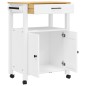 vidaXL Carrito de cocina MONZA madera maciza de pino 60x40x90 cm vidaXL Carrito de cocina MONZA madera maciza de pino 60x40x90 cm