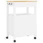 vidaXL Carrito de cocina MONZA madera maciza de pino 60x40x90 cm vidaXL Carrito de cocina MONZA madera maciza de pino 60x40x90 cm