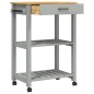 vidaXL Carrito de cocina MONZA madera maciza de pino 60x40x90 cm vidaXL Carrito de cocina MONZA madera maciza de pino 60x40x90 cm