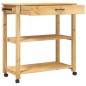 vidaXL Carrito de cocina MONZA madera maciza de pino 84x40x90 cm vidaXL Carrito de cocina MONZA madera maciza de pino 84x40x90 cm
