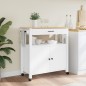 vidaXL Carrito de cocina MONZA madera maciza de pino 84x40x90 cm vidaXL Carrito de cocina MONZA madera maciza de pino 84x40x90 cm