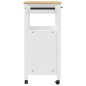 vidaXL Carrito de cocina MONZA madera maciza de pino 84x40x90 cm vidaXL Carrito de cocina MONZA madera maciza de pino 84x40x90 cm