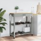 vidaXL Carrito de cocina MONZA madera maciza de pino 84x40x90 cm vidaXL Carrito de cocina MONZA madera maciza de pino 84x40x90 cm