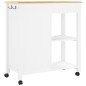 vidaXL Carrito de cocina MONZA madera maciza de pino 84x40x90 cm vidaXL Carrito de cocina MONZA madera maciza de pino 84x40x90 cm