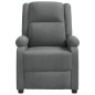 vidaXL Sillón de masaje de tela gris oscuro vidaXL Sillón de masaje de tela gris oscuro