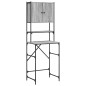 vidaXL Armario de lavadora gris Sonoma 68x48,5x194 cm