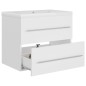 vidaXL Mueble con lavabo madera de ingeniería blanco vidaXL Mueble con lavabo madera de ingeniería blanco