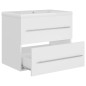 vidaXL Mueble con lavabo madera de ingeniería blanco vidaXL Mueble con lavabo madera de ingeniería blanco