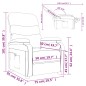 vidaXL Sillón de masaje de cuero sintético gris vidaXL Sillón de masaje de cuero sintético gris