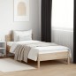 vidaXL Estructura de cama con cabecero madera maciza de pino 90x200 cm
