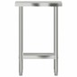 vidaXL Mesa de trabajo de cocina acero inoxidable 55x30x85 cm vidaXL Mesa de trabajo de cocina acero inoxidable 55x30x85 cm