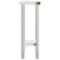vidaXL Mesa de trabajo de cocina acero inoxidable 55x30x85 cm vidaXL Mesa de trabajo de cocina acero inoxidable 55x30x85 cm