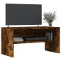 vidaXL Mueble de TV madera de ingeniería roble ahumado 80x40x40 cm vidaXL Mueble de TV madera de ingeniería roble ahumado 80x40x40 cm