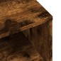 vidaXL Mueble de TV madera de ingeniería roble ahumado 80x40x40 cm vidaXL Mueble de TV madera de ingeniería roble ahumado 80x40x40 cm