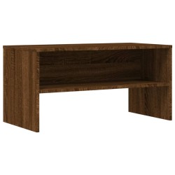 vidaXL Mueble de TV madera de ingeniería marrón roble 80x40x40 cm