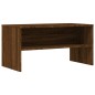 vidaXL Mueble de TV madera de ingeniería marrón roble 80x40x40 cm