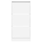vidaXL Zapatero de madera de ingeniería blanco 60x21x125,5 cm vidaXL Zapatero de madera de ingeniería blanco 60x21x125,5 cm
