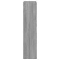 vidaXL Zapatero madera de ingeniería gris Sonoma 60x21x87,5 cm