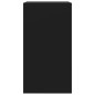 vidaXL Zapatero de madera de ingeniería negro 60x34x63,5 cm vidaXL Zapatero de madera de ingeniería negro 60x34x63,5 cm