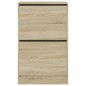 vidaXL Zapatero de madera de ingeniería roble Sonoma 60x34x96,5 cm vidaXL Zapatero de madera de ingeniería roble Sonoma 60x34x96,5 cm