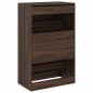 vidaXL Zapatero de madera de ingeniería marrón roble 60x34x96,5 cm vidaXL Zapatero de madera de ingeniería marrón roble 60x34x96,5 cm