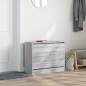 vidaXL Zapatero de madera de ingeniería gris Sonoma 80x34x63 cm vidaXL Zapatero de madera de ingeniería gris Sonoma 80x34x63 cm