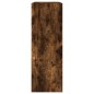 vidaXL Zapatero de madera de ingeniería roble ahumado 80x34x96,5 cm vidaXL Zapatero de madera de ingeniería roble ahumado 80x34x96,5 cm