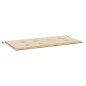 vidaXL Cojín de banco de jardín tela Oxford beige 120x50x3 cm vidaXL Cojín de banco de jardín tela Oxford beige 120x50x3 cm