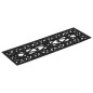 vidaXL Alfombrillas de escalera de goma 10 uds goma 25x75 cm vidaXL Alfombrillas de escalera de goma 10 uds goma 25x75 cm