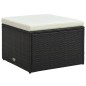 vidaXL Set de muebles de jardín 4 pzas y cojines ratán sintético marrón vidaXL Set de muebles de jardín 4 pzas y cojines ratán sintético marrón