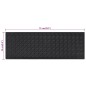 vidaXL Alfombrillas de escalera de goma 10 uds goma 25x75 cm vidaXL Alfombrillas de escalera de goma 10 uds goma 25x75 cm