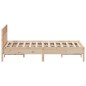 vidaXL Estructura de cama con cabecero madera maciza pino 120x190 cm vidaXL Estructura de cama con cabecero madera maciza pino 120x190 cm