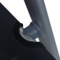 vidaXL Sillas reclinables de jardín 2 unidades aluminio negro vidaXL Sillas reclinables de jardín 2 unidades aluminio negro