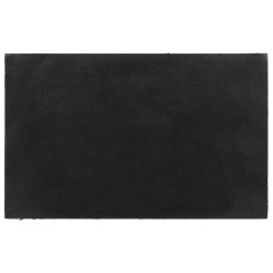 vidaXL Felpudo de fibra de coco gris oscuro 50x80 cm