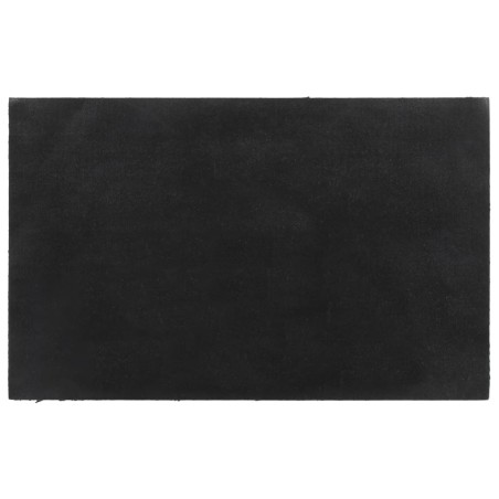 vidaXL Felpudo de fibra de coco gris oscuro 50x80 cm