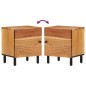 vidaXL Mesitas de noche 2 uds madera maciza de acacia 40x33x46 cm vidaXL Mesitas de noche 2 uds madera maciza de acacia 40x33x46 cm