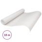 vidaXL Papel pintado de pared 3D blanco liso