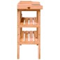 vidaXL Mesa para plantas con estantes madera abeto marrón 78x38x82,5cm vidaXL Mesa para plantas con estantes madera abeto marrón 78x38x82,5cm