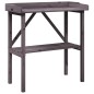 vidaXL Mesa para plantas con estante madera abeto gris 78x38x82,5 cm vidaXL Mesa para plantas con estante madera abeto gris 78x38x82,5 cm