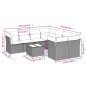 vidaXL Set de sofás de jardín 9 pzas con cojines ratán sintético beige vidaXL Set de sofás de jardín 9 pzas con cojines ratán sintético beige