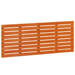 vidaXL Cabecero de cama de pared madera maciza de pino 166x3x63 cm