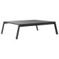 vidaXL Muebles de jardín 5 pzas y cojines de aluminio gris oscuro vidaXL Muebles de jardín 5 pzas y cojines de aluminio gris oscuro