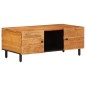 vidaXL Mesa de centro madera maciza de acacia 100x54x40 cm vidaXL Mesa de centro madera maciza de acacia 100x54x40 cm