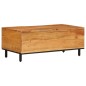 vidaXL Mesa de centro madera maciza de acacia 100x54x40 cm vidaXL Mesa de centro madera maciza de acacia 100x54x40 cm