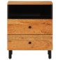 vidaXL Mesita de noche madera maciza de acacia 50x33x60 cm vidaXL Mesita de noche madera maciza de acacia 50x33x60 cm