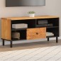 vidaXL Mueble de TV madera maciza de acacia 100x33x46 cm vidaXL Mueble de TV madera maciza de acacia 100x33x46 cm