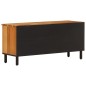 vidaXL Mueble de TV madera maciza de acacia 100x33x46 cm vidaXL Mueble de TV madera maciza de acacia 100x33x46 cm