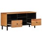 vidaXL Mueble de TV madera maciza de acacia 100x33x46 cm vidaXL Mueble de TV madera maciza de acacia 100x33x46 cm